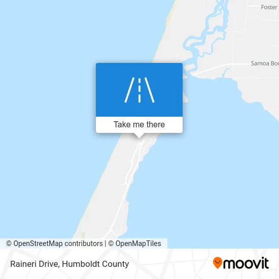 Raineri Drive map