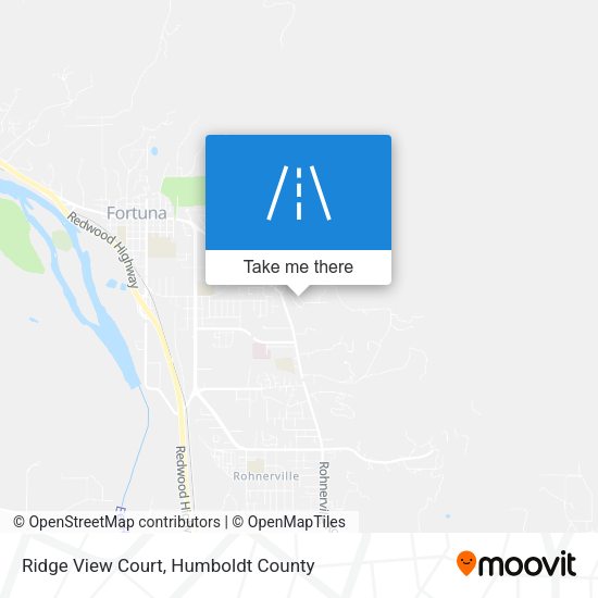 Ridge View Court map