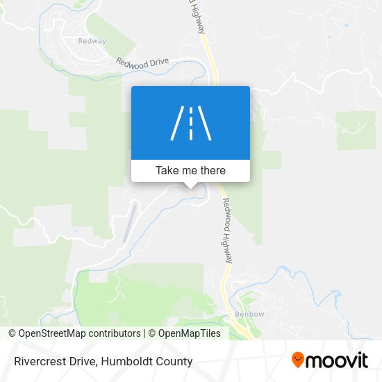 Rivercrest Drive map