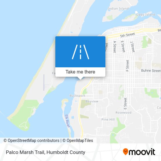 Mapa de Palco Marsh Trail