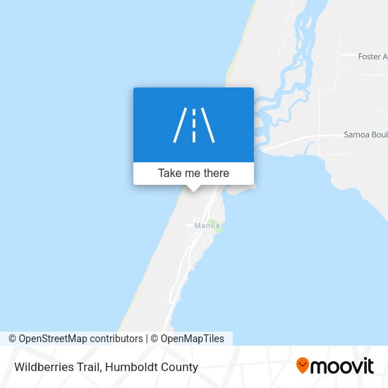Wildberries Trail map