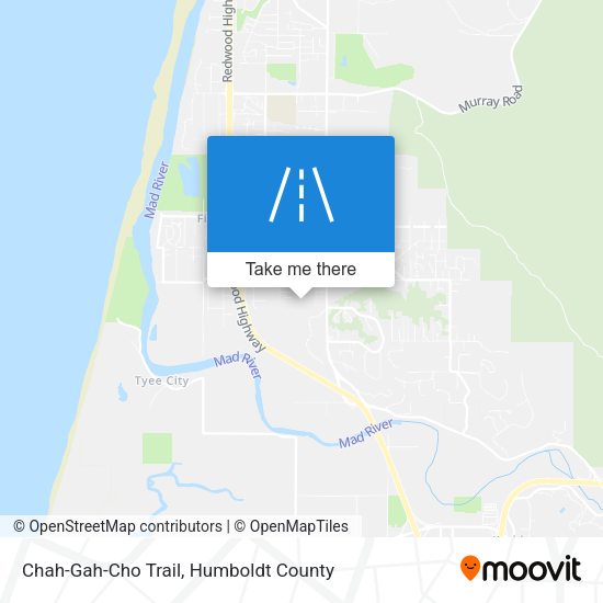 Chah-Gah-Cho Trail map