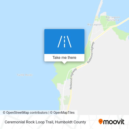 Ceremonial Rock Loop Trail map