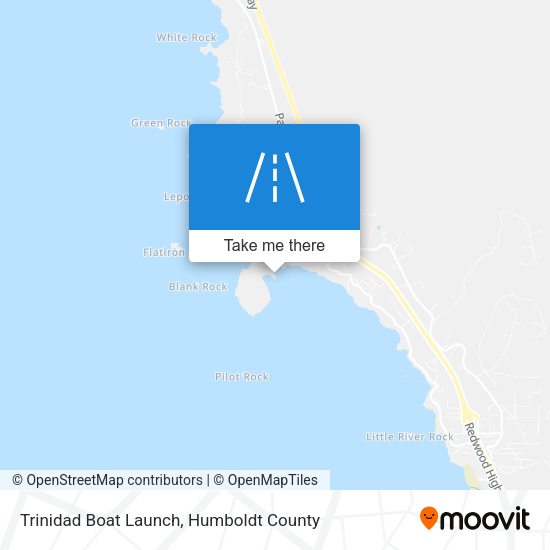 Mapa de Trinidad Boat Launch