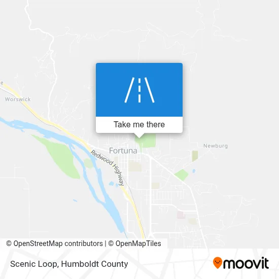 Scenic Loop map