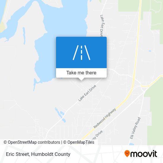 Eric Street map