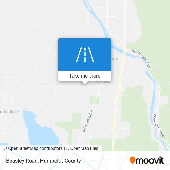 Beasley Road map