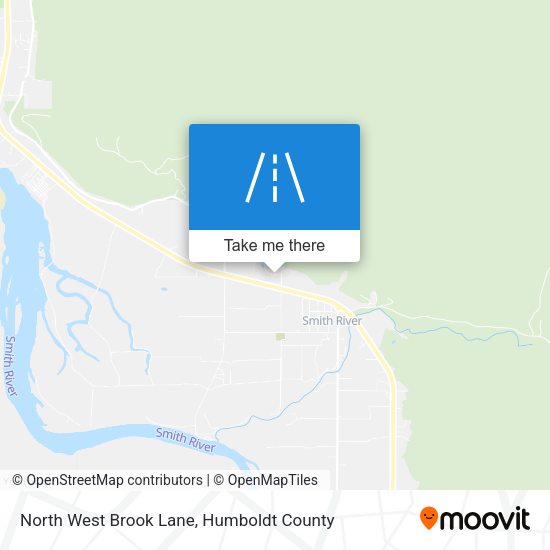 Mapa de North West Brook Lane