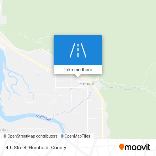 4th Street map