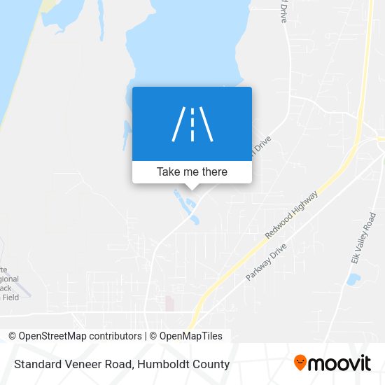 Mapa de Standard Veneer Road