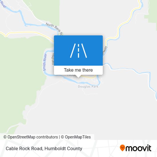 Mapa de Cable Rock Road