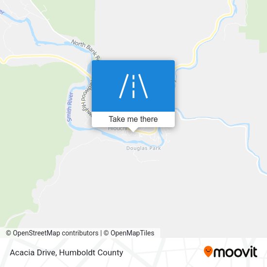 Mapa de Acacia Drive
