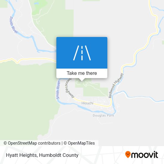 Hyatt Heights map