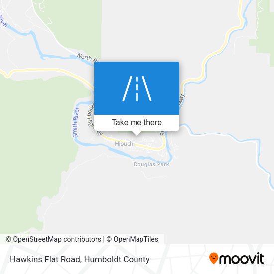 Mapa de Hawkins Flat Road