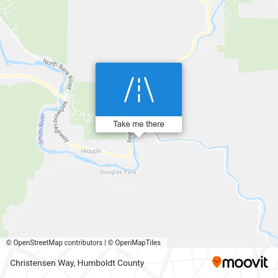 Mapa de Christensen Way