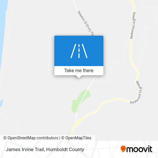 James Irvine Trail map