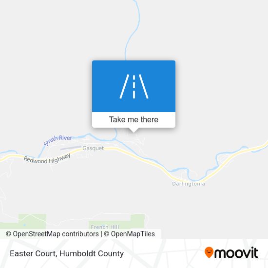 Mapa de Easter Court