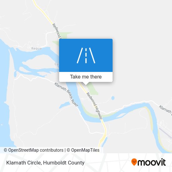 Mapa de Klamath Circle