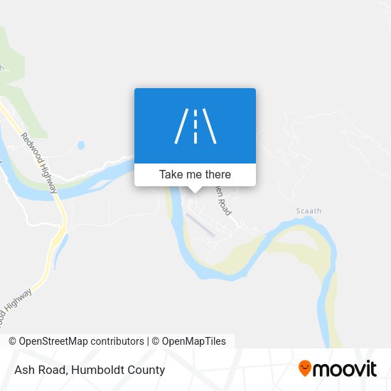 Mapa de Ash Road