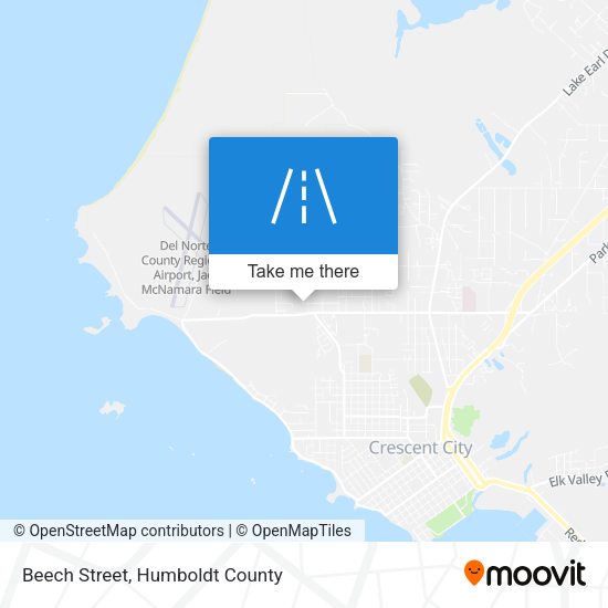 Beech Street map