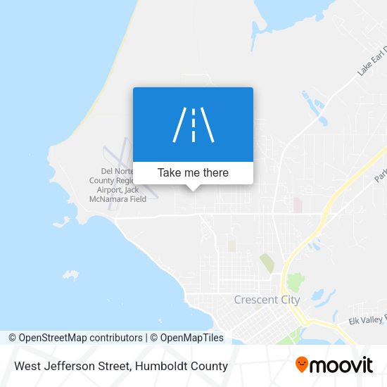Mapa de West Jefferson Street