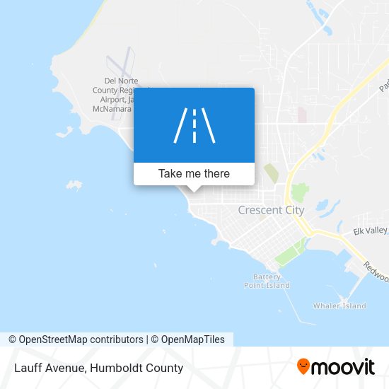 Lauff Avenue map