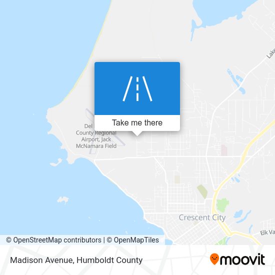 Madison Avenue map