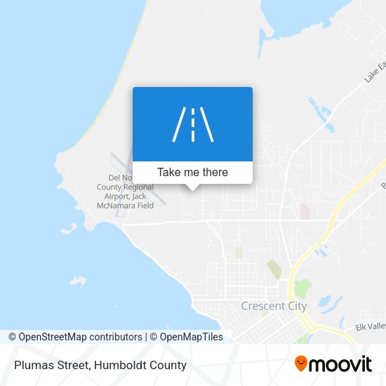 Plumas Street map