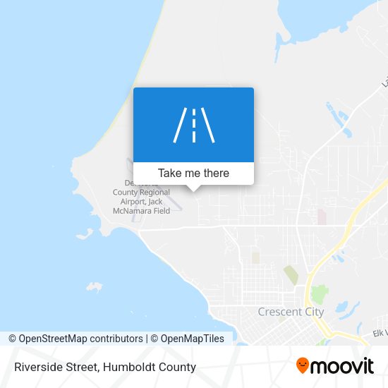Mapa de Riverside Street