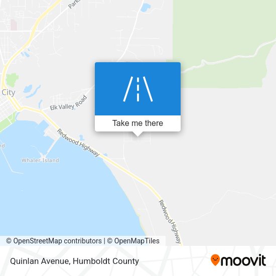 Quinlan Avenue map