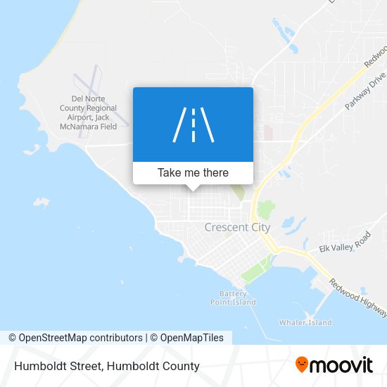 Humboldt Street map