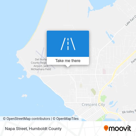 Mapa de Napa Street