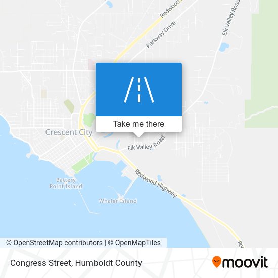 Congress Street map