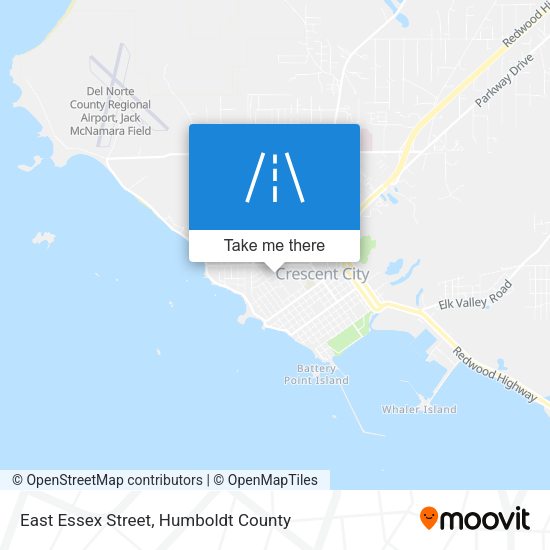 Mapa de East Essex Street