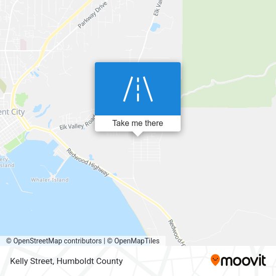 Kelly Street map