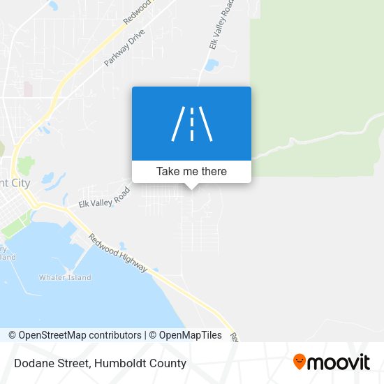 Dodane Street map
