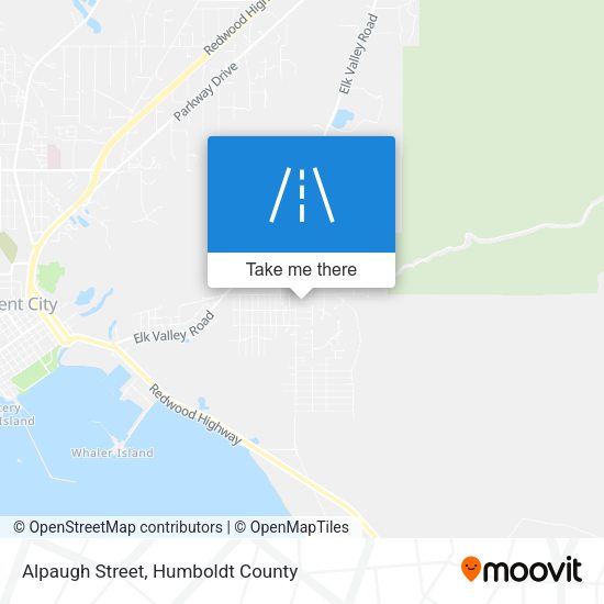 Mapa de Alpaugh Street