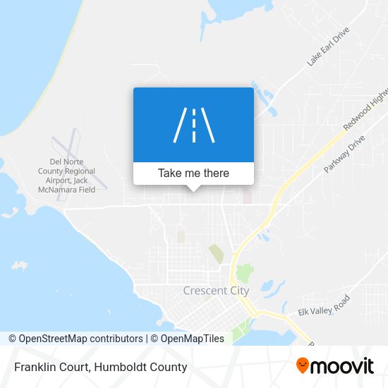 Franklin Court map