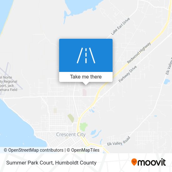 Summer Park Court map