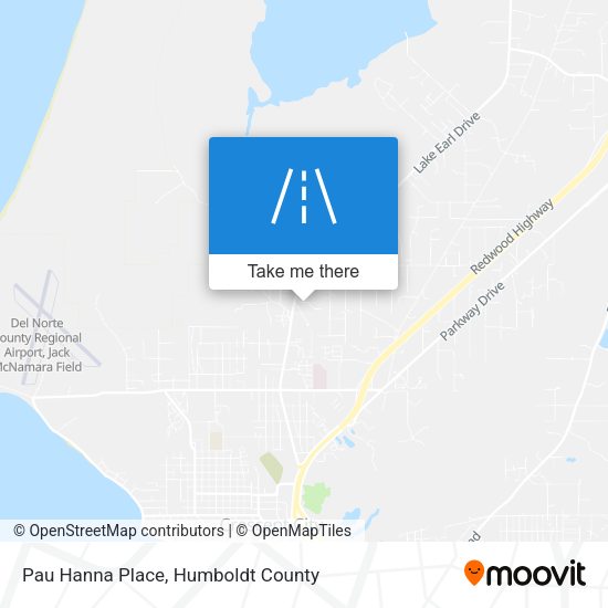 Pau Hanna Place map