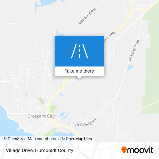 Village Drive map
