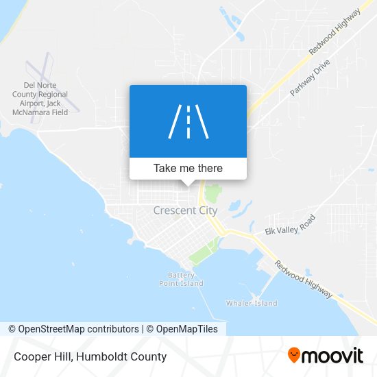 Mapa de Cooper Hill