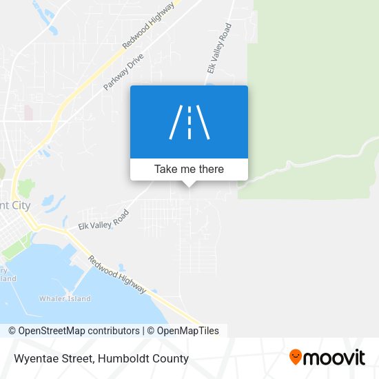 Wyentae Street map