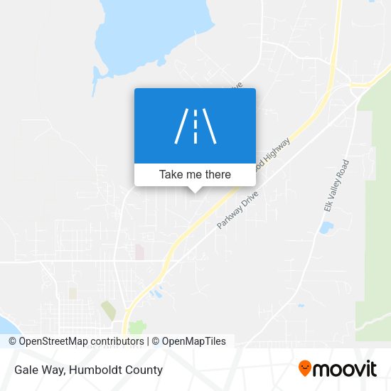 Mapa de Gale Way