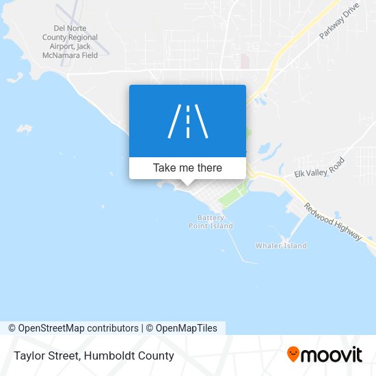 Taylor Street map