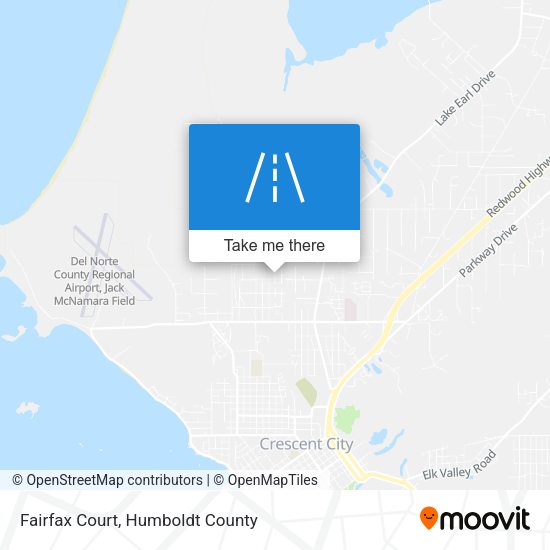 Fairfax Court map