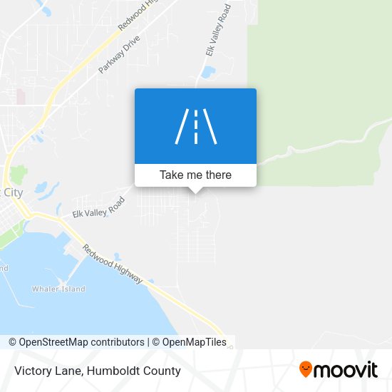 Victory Lane map