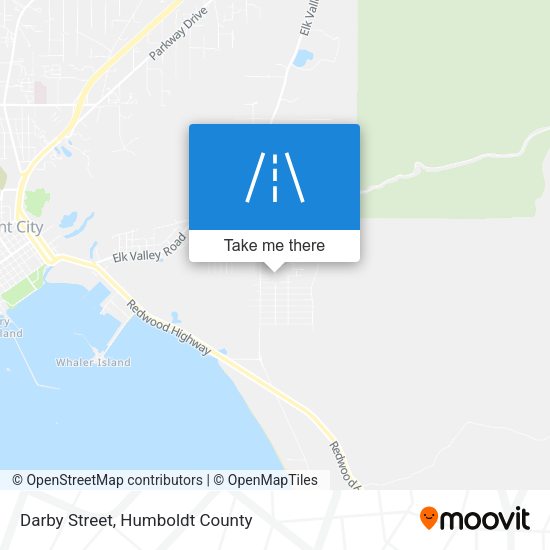 Darby Street map