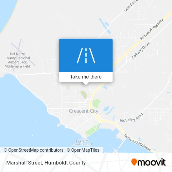 Mapa de Marshall Street