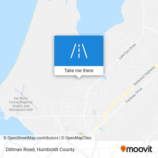 Mapa de Dillman Road